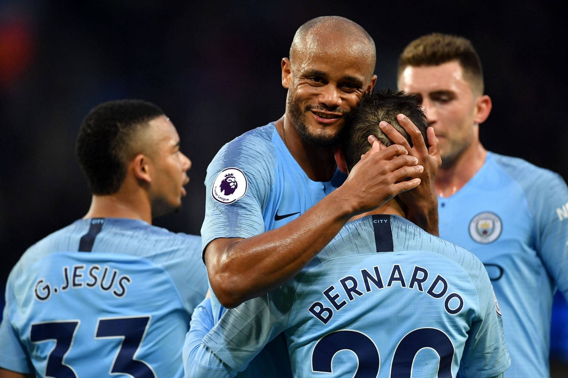 Vincent Kompany talked up Bernardo Silva's leadership qualities.
